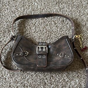 Brown Leather Shoulder Bag